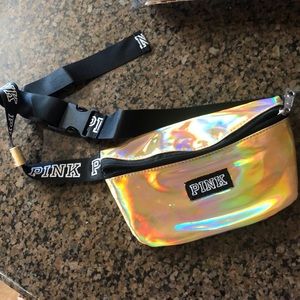 PINK VICTORIOUS SECRET FANNY PACK 💛